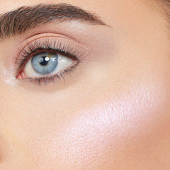 ColourPop Vampire Skin applied with brush for blended airbrushed highlight