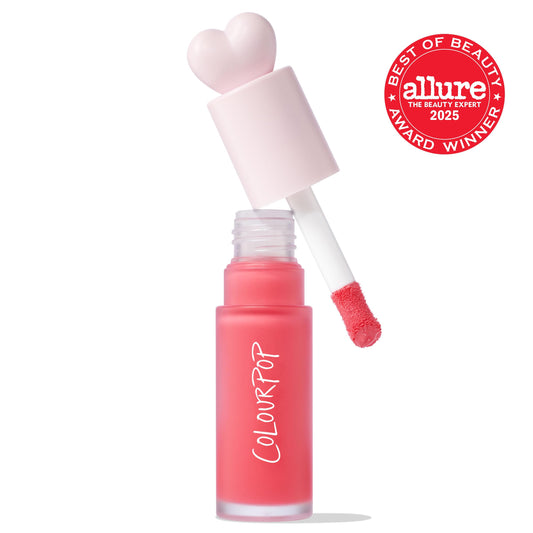 ColourPop doe-foot applicator demonstrating precise placement and control