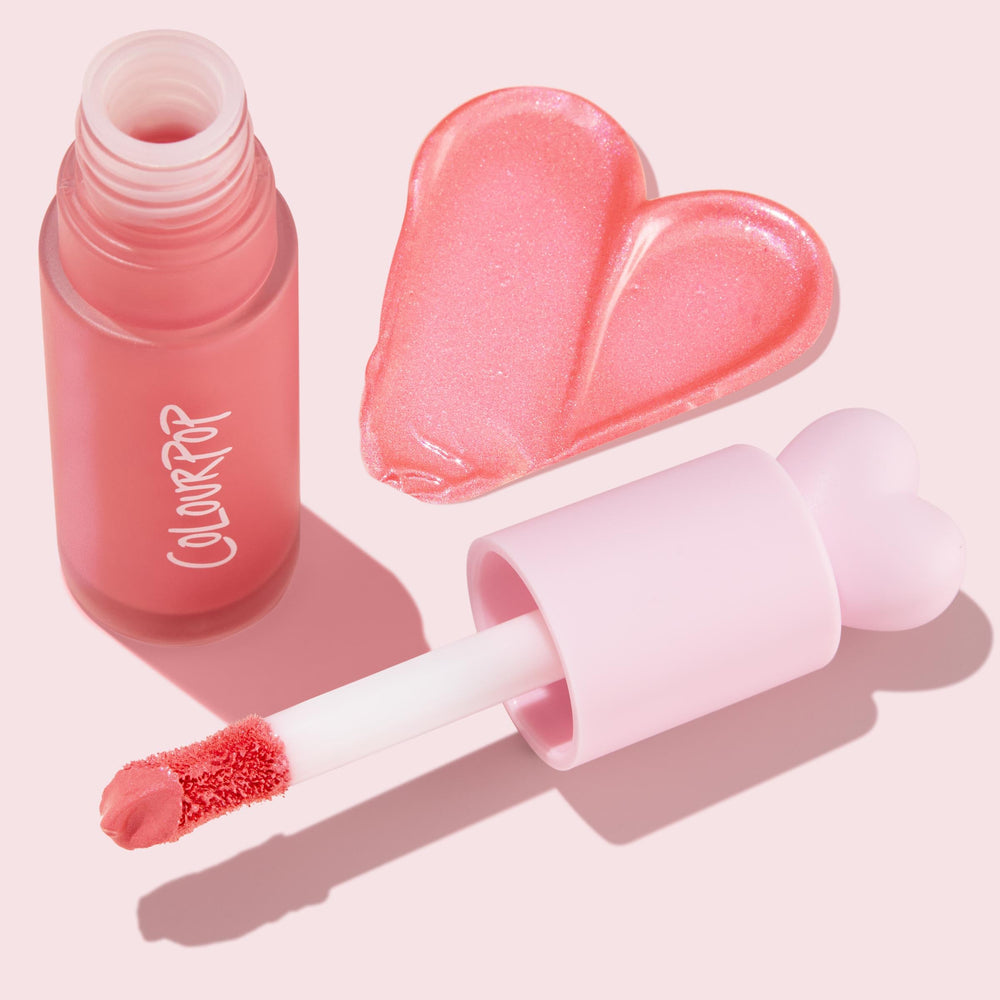 ColourPop in a makeup bag styled for a routine-ready, travel-friendly look