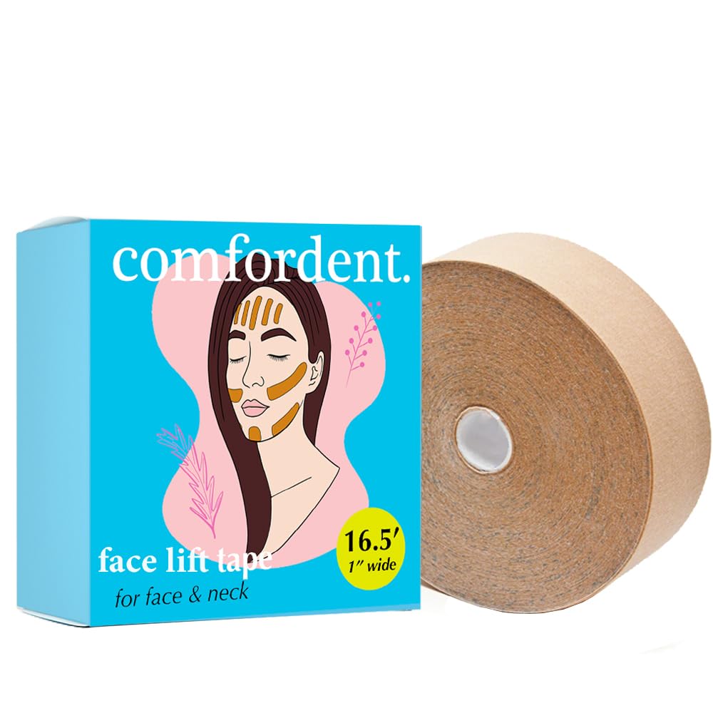 Comfordent roll packaging front view showing product and benefits