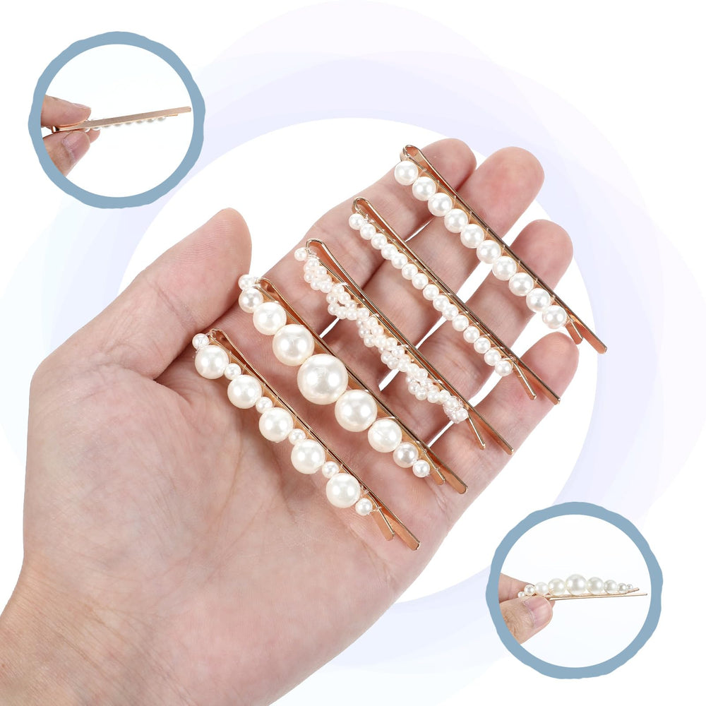 COMNICO clips styled in hair adding delicate adornment and polished appearance