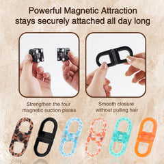 Comott side profile focusing on smooth edges that protect hair