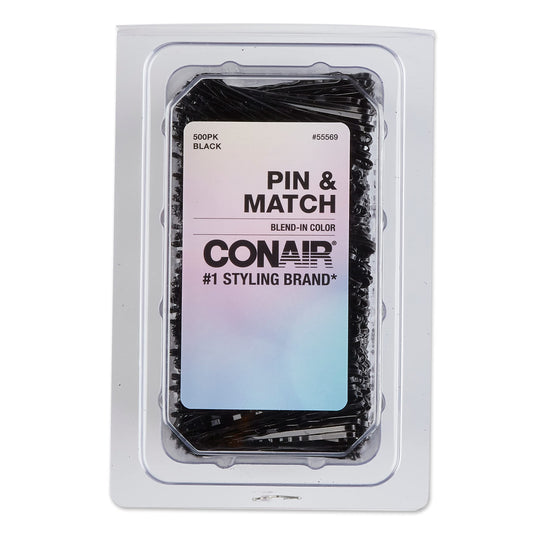 Conair front packaging showing 500-count tub and label, organized supply benefit