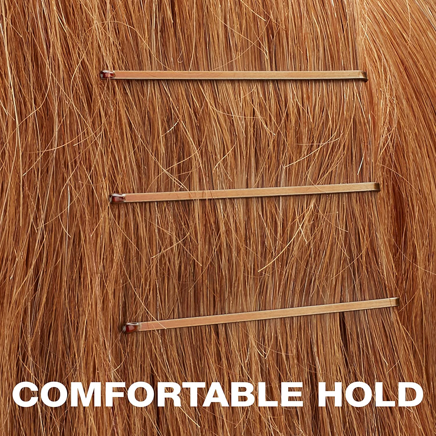 Conair bobby pins securing an updo for all-day hold and polished finish