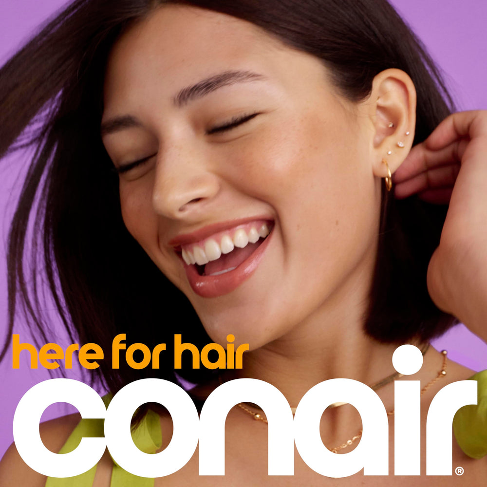 Conair Luxe neutral and tortoise finishes matching multiple outfits