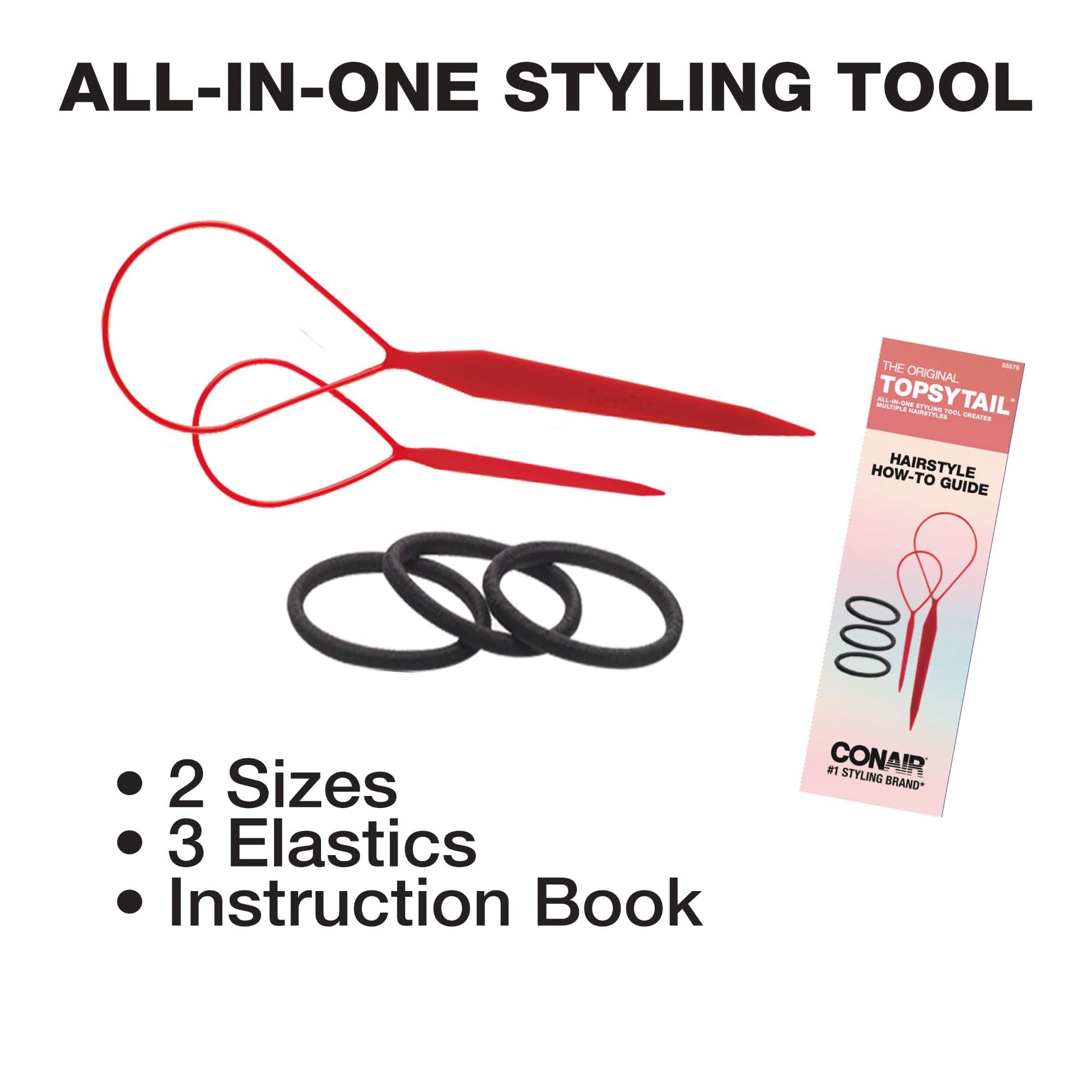 Conair loop close-up detail showing smooth edges that protect hair