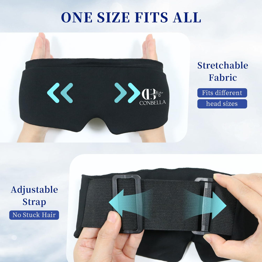 CONBELLA storage pouch with mask for hygienic, odor-free storage