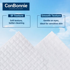 Conbonnie dual-sided detail with smooth and textured faces for cleansing benefits