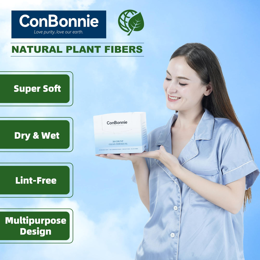 Conbonnie close-up texture showing soft and textured dual surface benefit