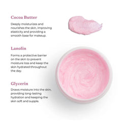 Concha Nacar cream applied to hand demonstrating quick absorption benefit