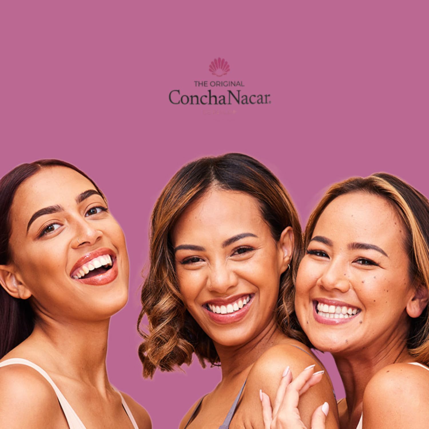 Concha Nacar jar on a bedside table, suggests nighttime skincare ritual benefit