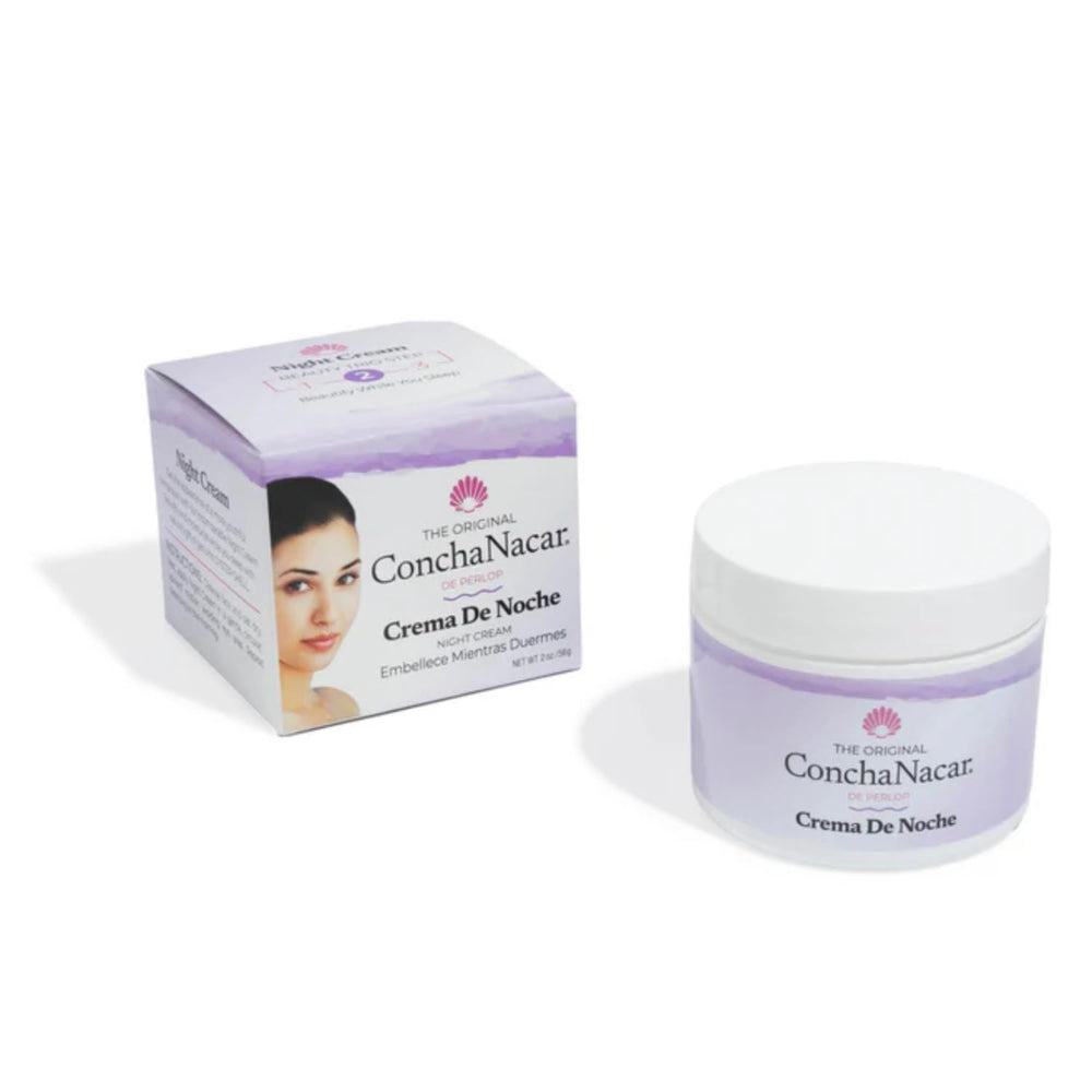 Concha Nacar front jar showing product and packaging, highlights rich hydration