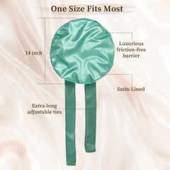 Confvrter worn on curly hair demonstrating volume-friendly design and upkeep