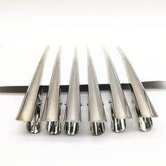 CONOFA closeup of metal alloy teeth for improved grip and secure hold