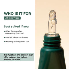 Conscious Chemist under-foundation layering shot showing makeup-compatible benefit
