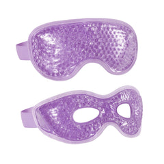 CONSGIJI purple eye mask front packaging showing product and benefits