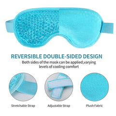 CONSGIJI gel bead close-up highlighting flexible cooling beads for even chill