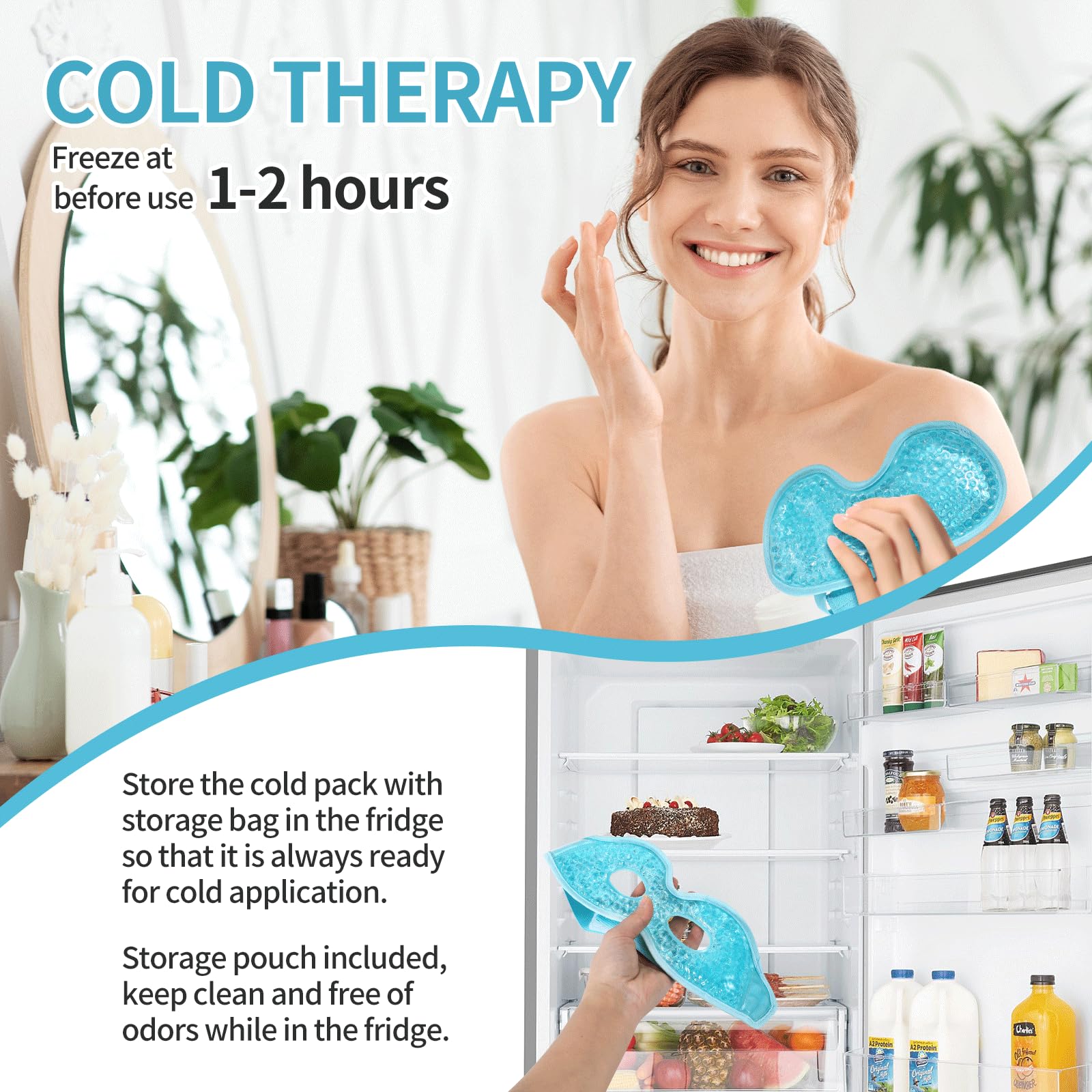 CONSGIJI two masks paired in pouch emphasizing reusable dual-pack convenience