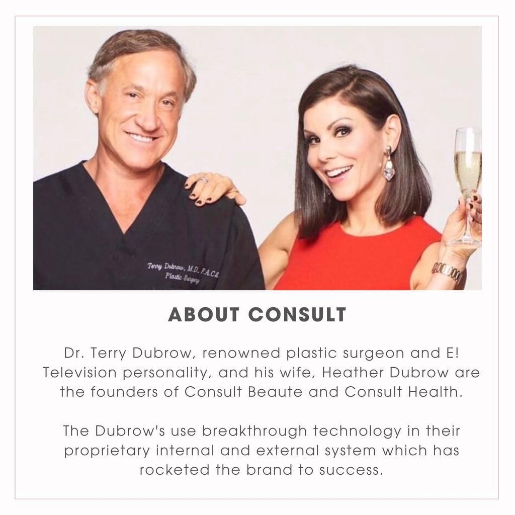 Consult Beaute cruelty-free and USA formulated badges highlighting ethical sourcing