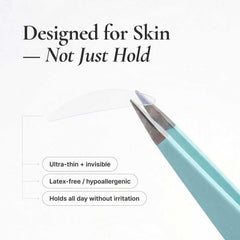 Contours Rx package contents flatlay with tweezers and 80 strips