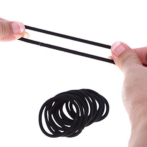 Coobbar DIY bowknotted red elastic band decorated for styling versatility