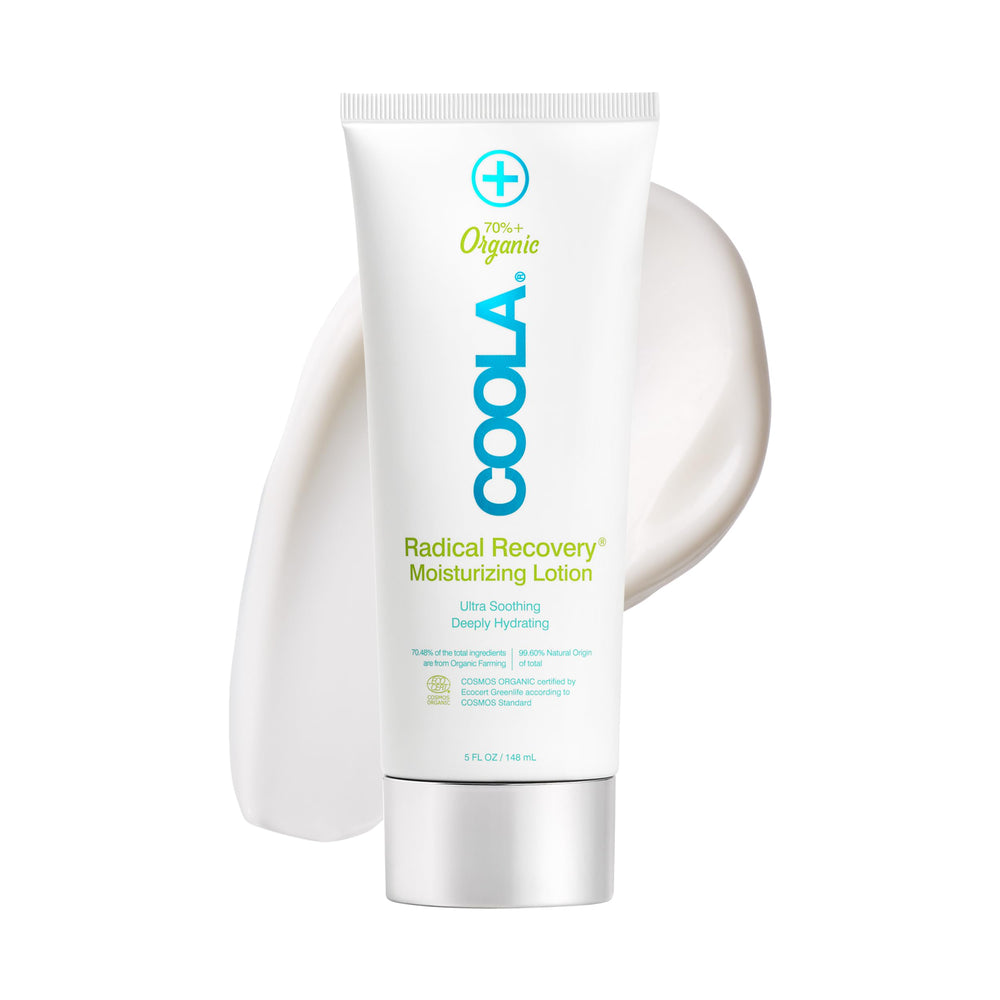 COOLA bottle front view showing soothing after-sun relief