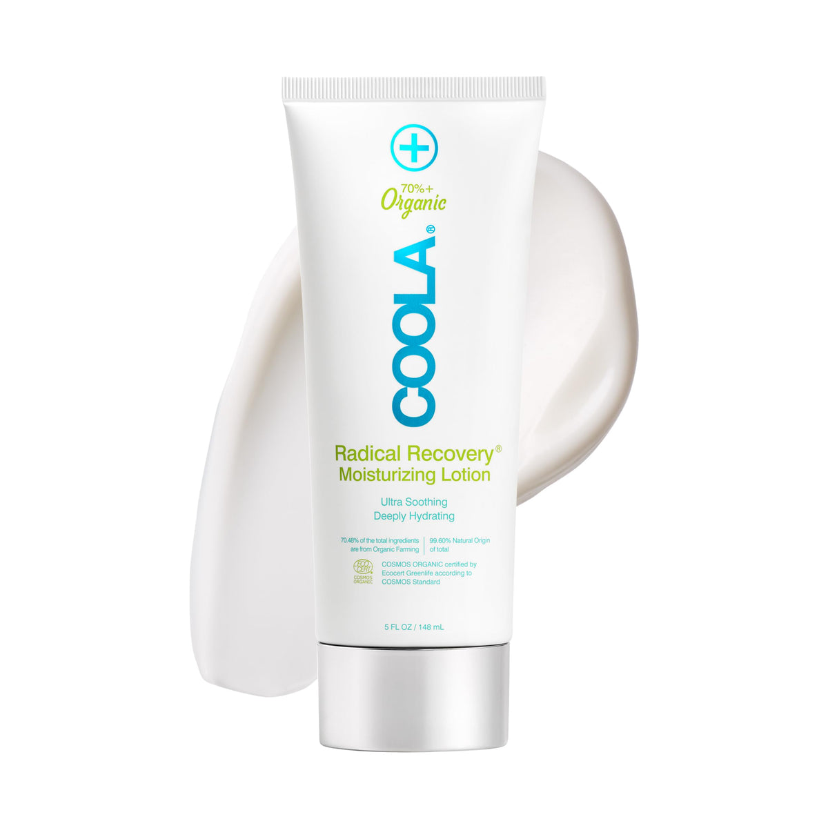 COOLA bottle front view showing soothing after-sun relief