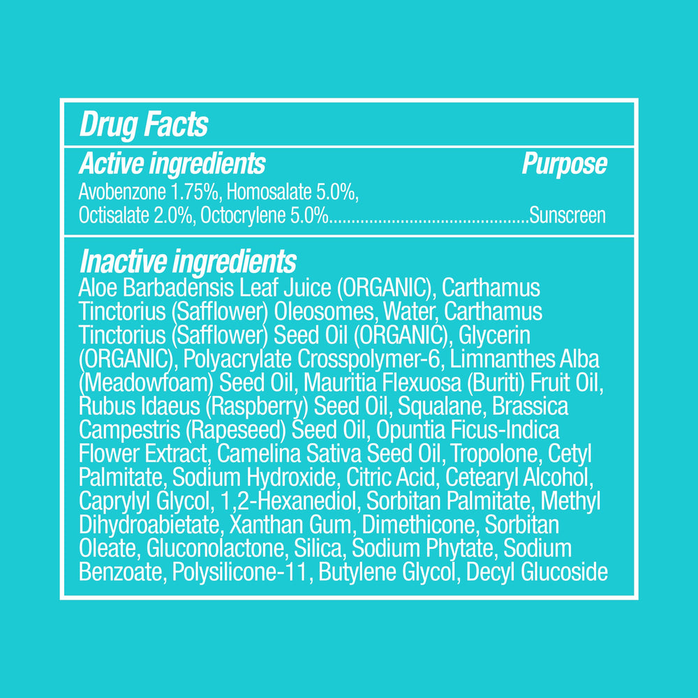 COOLA applied outdoors on face showing daily protection in real life