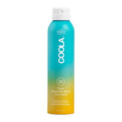 COOLA front packaging showing SPF 30 and piña colada scent for easy identification