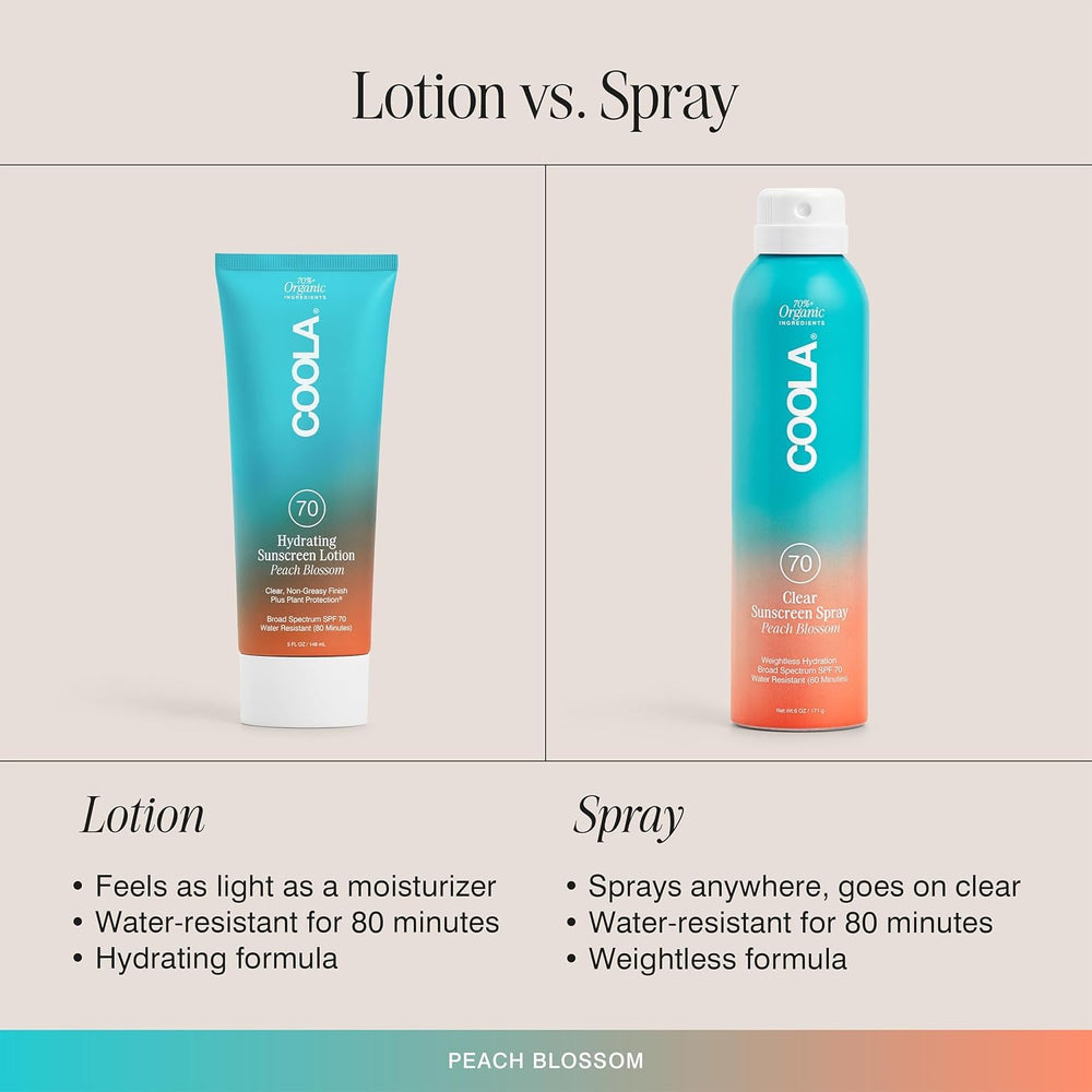COOLA product label with certifications showing vegan and dermatologist tested benefits