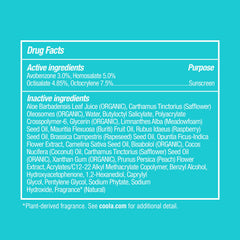COOLA sunscreen in travel pouch illustrating convenience for on-the-go protection