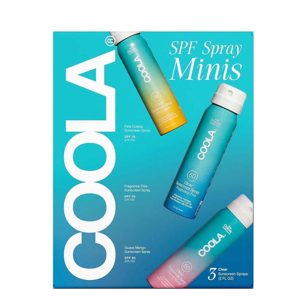 COOLA spray nozzle close-up for easy even coverage