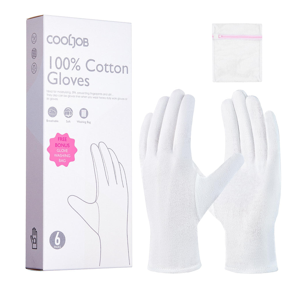 COOLJOB front packaging showing six pairs and large size, clean presentation benefit