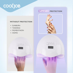 COOLJOB reinforced seam detail highlighting durability and long-lasting use