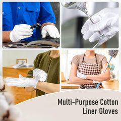 COOLJOB glove on hand to show fit and scale for comfortable dexterity