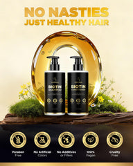 COOLKESI after-wash hair showing shine and volume benefit
