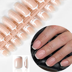 Coolnail front packaging showing 120-piece French tip set and included tools for fast styling