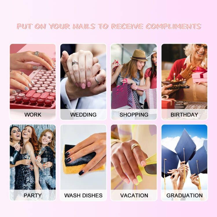 CoolNail in lifestyle setting with outfit showing event-ready elegance