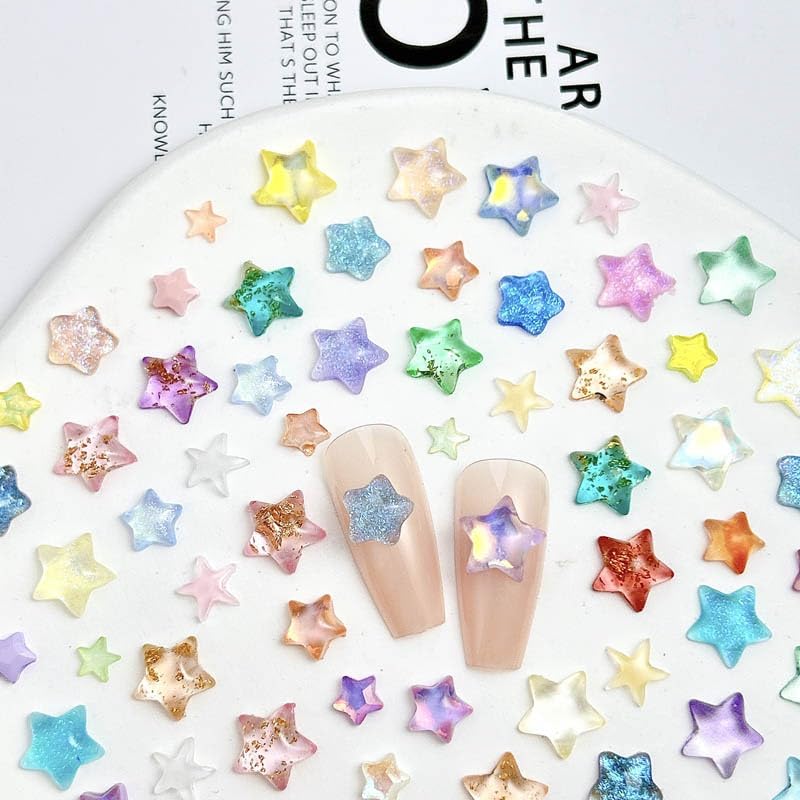 COOSLIM star scale comparison on fingers showing small size and subtle look