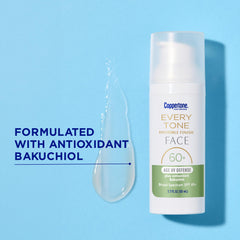 Coppertone pump dispensing sunscreen illustrating precise, mess-free application