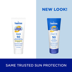 Coppertone zinc oxide mineral texture closeup for non‑irritating protection
