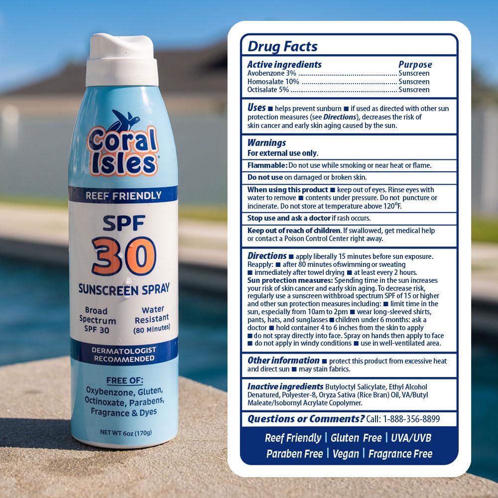 Family at the beach using Coral Isles sunscreen for protected play