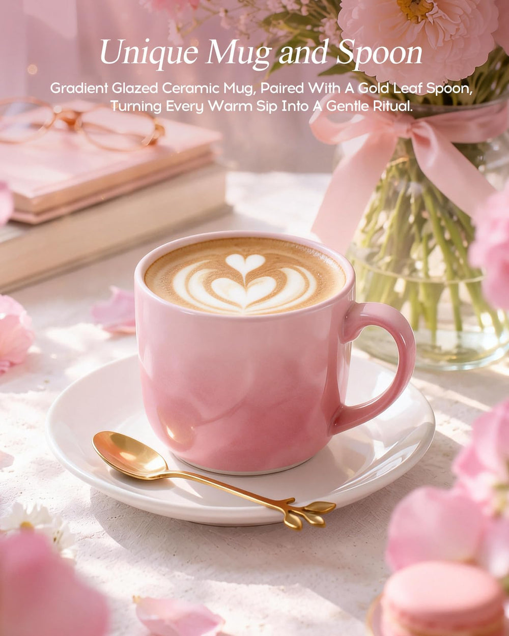 Coralogo plush socks with pink ceramic mug staged to show comfort and everyday use