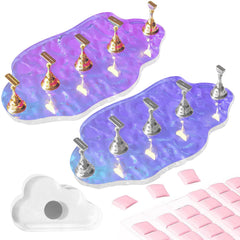 Corconess aurora acrylic bases front packaging showing kit benefits