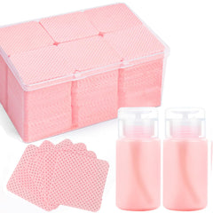 Corconess front packaging showing wipes and two dispensers for fast access