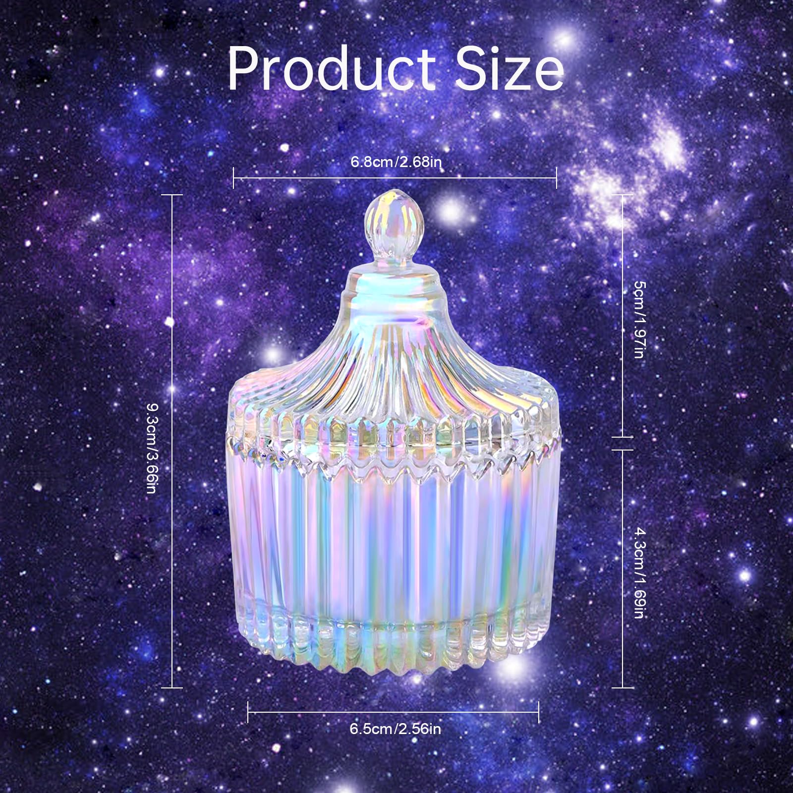 CORFULRA dish size comparison in hand showing scale for salon use benefit