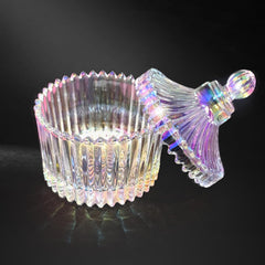 CORFULRA rainbow dappen dish front view showing capacity and decorative finish benefit
