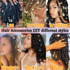 Coriario charms styled in beach-ready braids, showcases water-resistant look and festival-ready shine