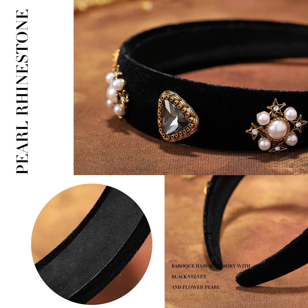 Coridy headband in an updo, highlights ornamental effect for events