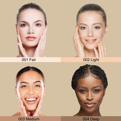 Corlo palette open displaying blush, bronzer and highlighter for quick sculpting